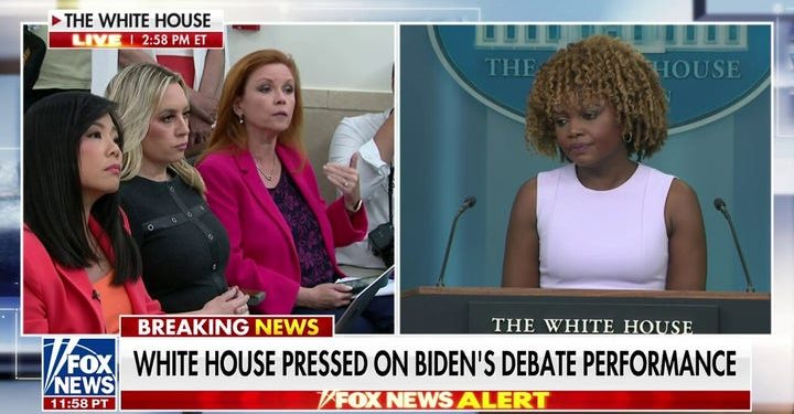 Karine Jean-Pierre answers point-blank if Biden suffers from dementia after disastrous debate